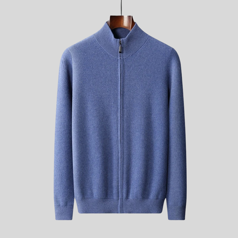 Monarch Mens Wool Zip-Up