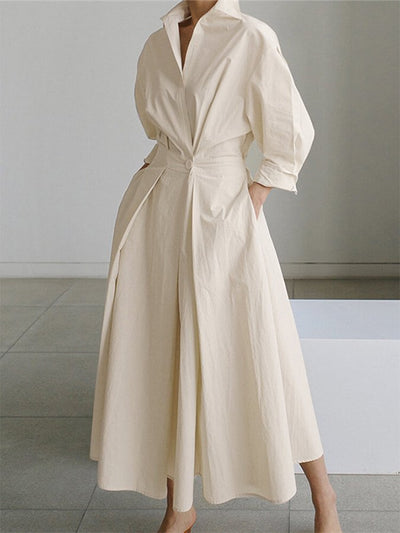 Sofia™ - Luxury Stylish Linen Dress