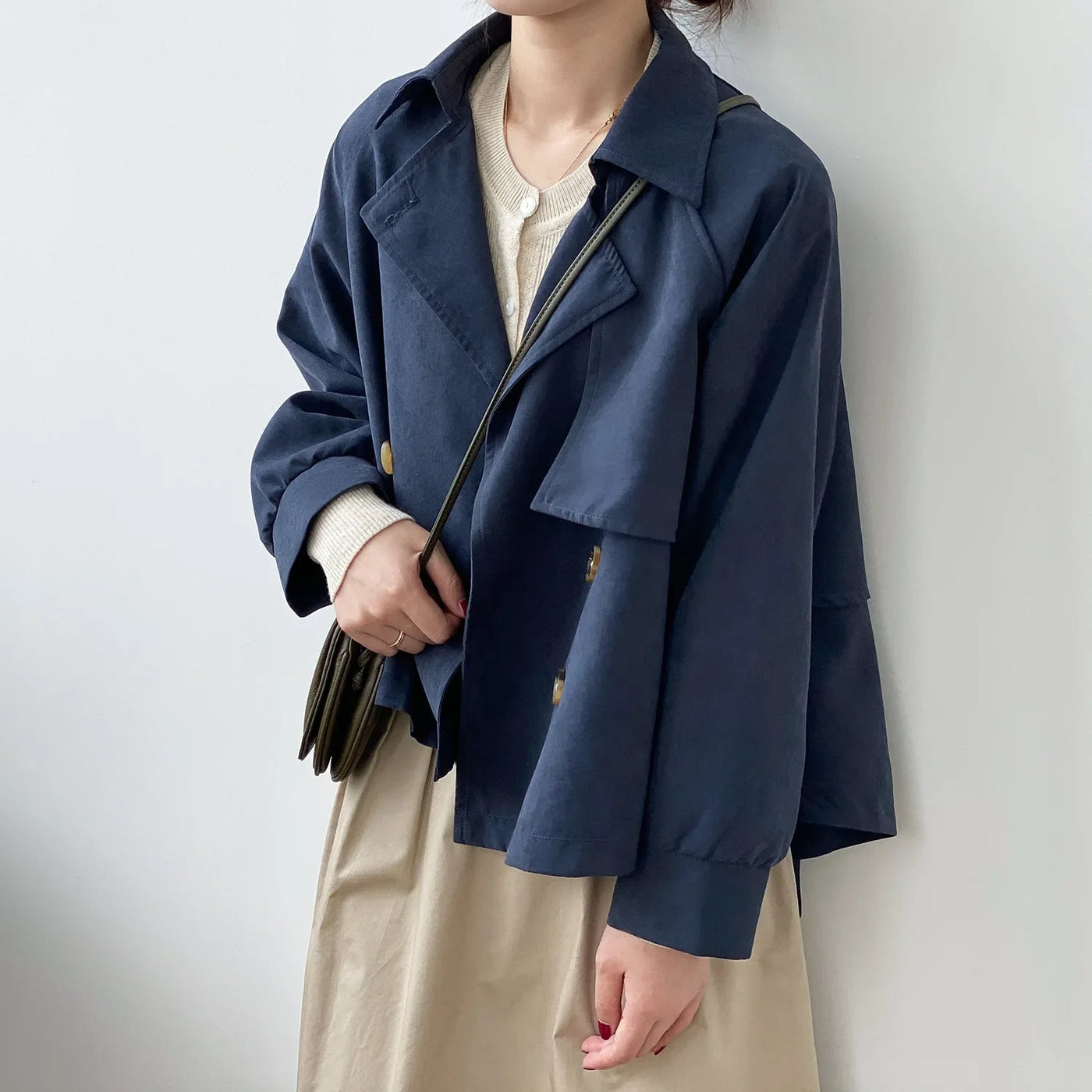 Harper™ - Comfortable Oversized Double Breasted Trench Coat