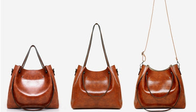 Greta™ - Vintage Women's 4-Piece Bag Set