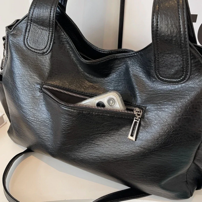 Luna™ - Elegant Leather Shoulder Bag