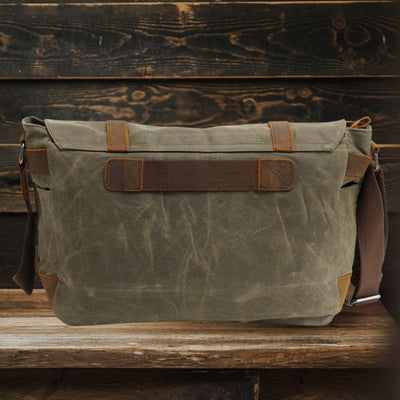 Canvas Laptop Messenger Bag | RENO