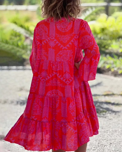 Ruby™ - Breathable Boho Stylish Sleeve Dress