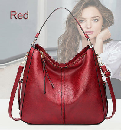 Lottie™ - Large Capacity Elegant Leather Tote Bag