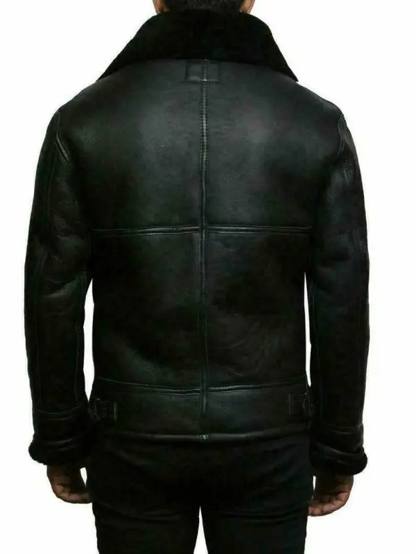 Max™ - Vegan Leather Winter Jacket