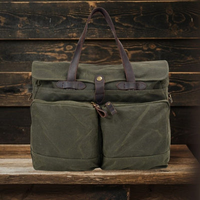 Canvas Shoulder Tote Bag  | SALT LAKE