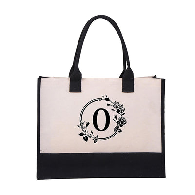 Remi™ - Letter Personalized Tote Bag