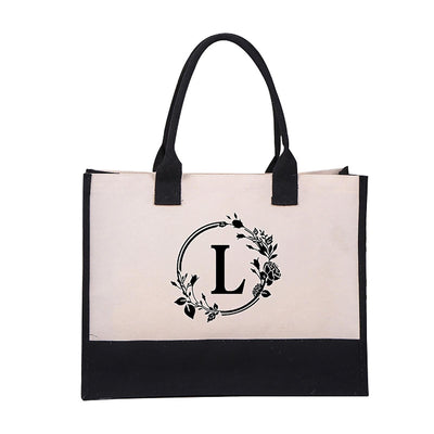 Remi™ - Letter Personalized Tote Bag