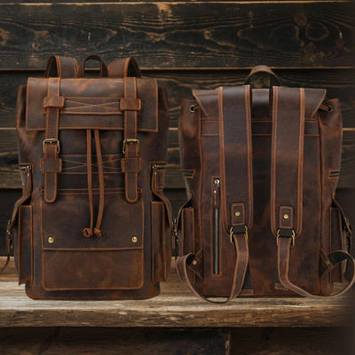 Leandro | Men's Leather Backpack