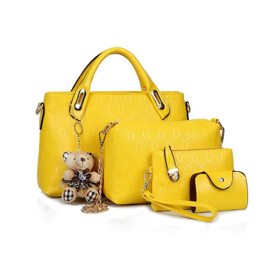 Amara™ - Elegant Cute 4-Piece Handbag Set