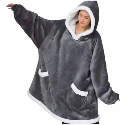 CozyWrap™ - Casual Unisex Hooded Wearable Blanket