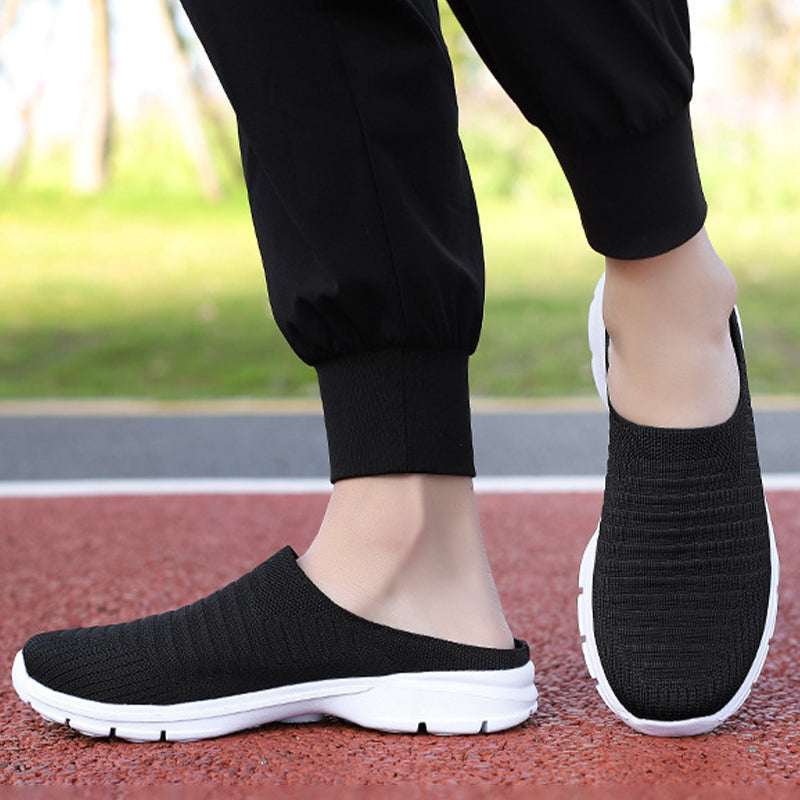 Breathable Comfortable Light Half Slippers For Woman