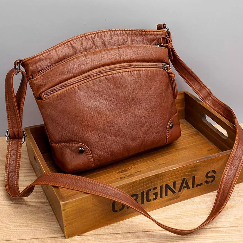 Agnethe™ - Leather Crossbody Bag