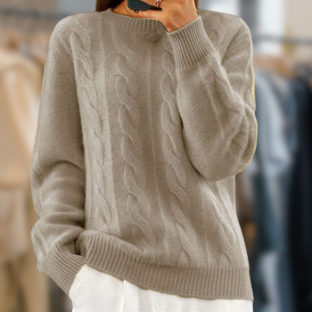 Charlotte™ - Knitted Soft Cashmere Sweater