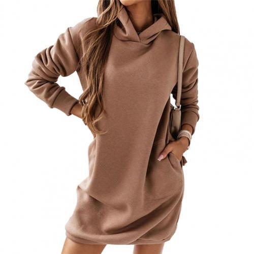 Isla™ - Stylish Hooded Sweater Dress