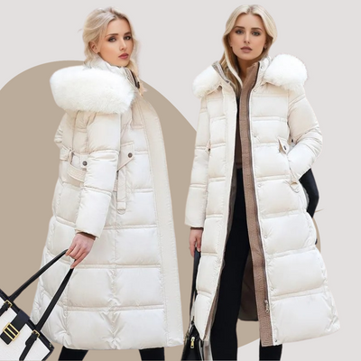 Lily™ - Luxurious Winter Parka With Fur Hood