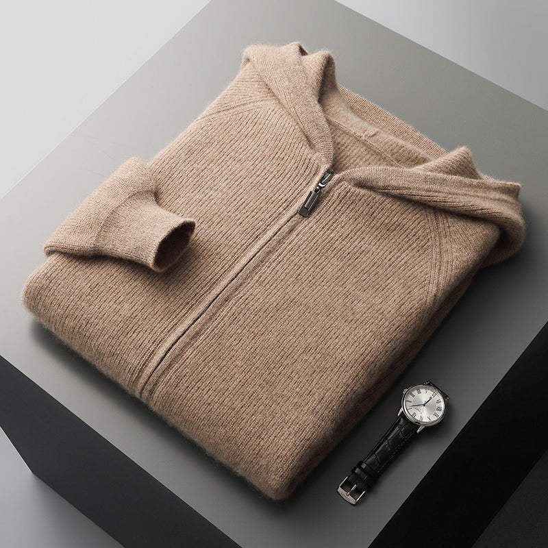 Royal Wool Zip-Up