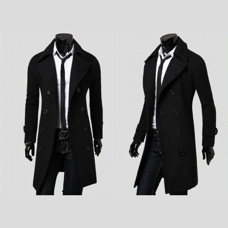 Samuel™ - Stylish Double Breasted Trench Coat