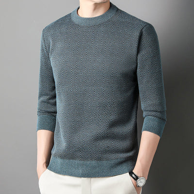 The Herringbone Wool Sweater