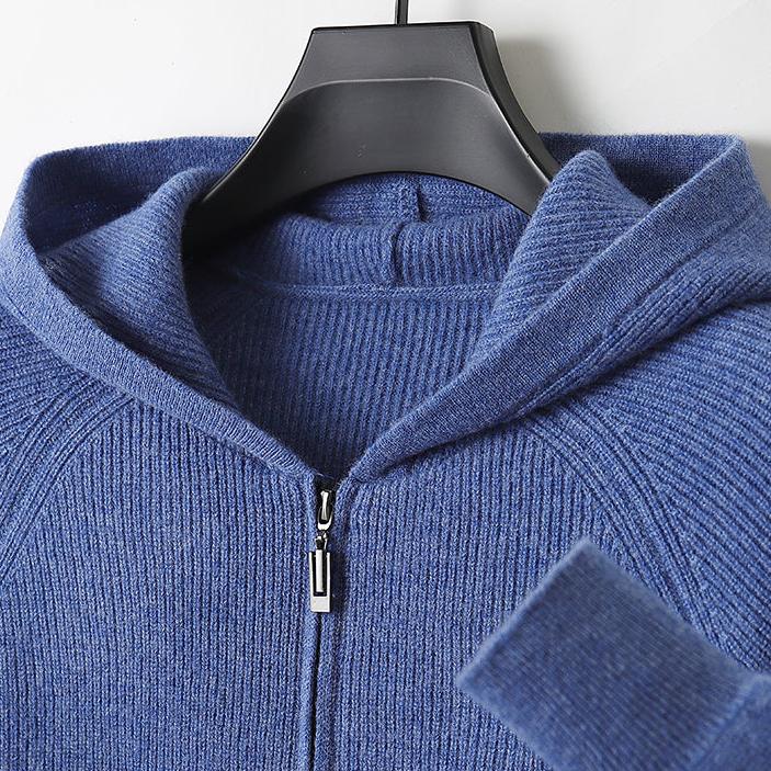 Royal Wool Zip-Up