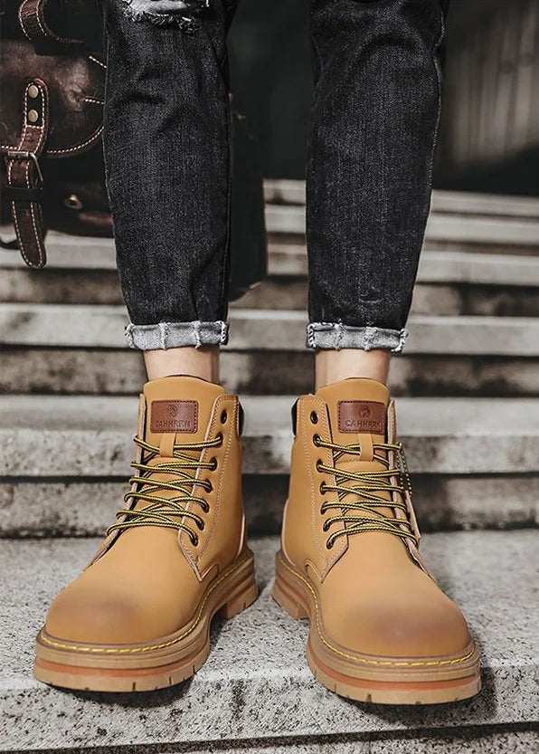 Charles™ - Comfortable Warm Lace-up Boots