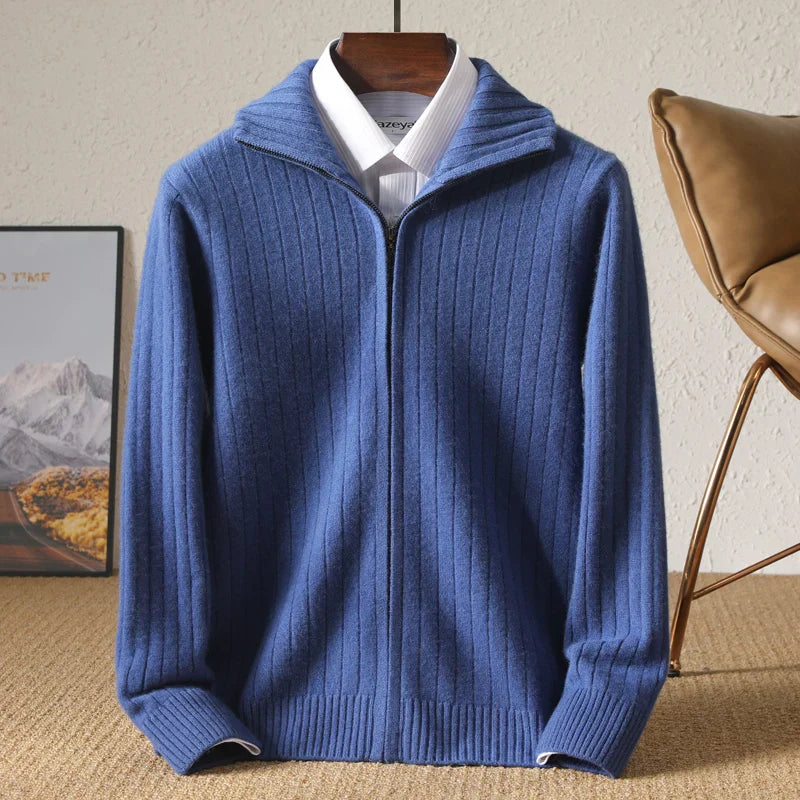 Edward™ - Comfortable Merino Wool Business Cardigan