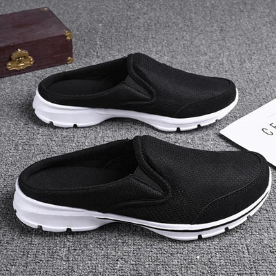 Flat Slip-On Sandals Mesh Surface Breathable For Men