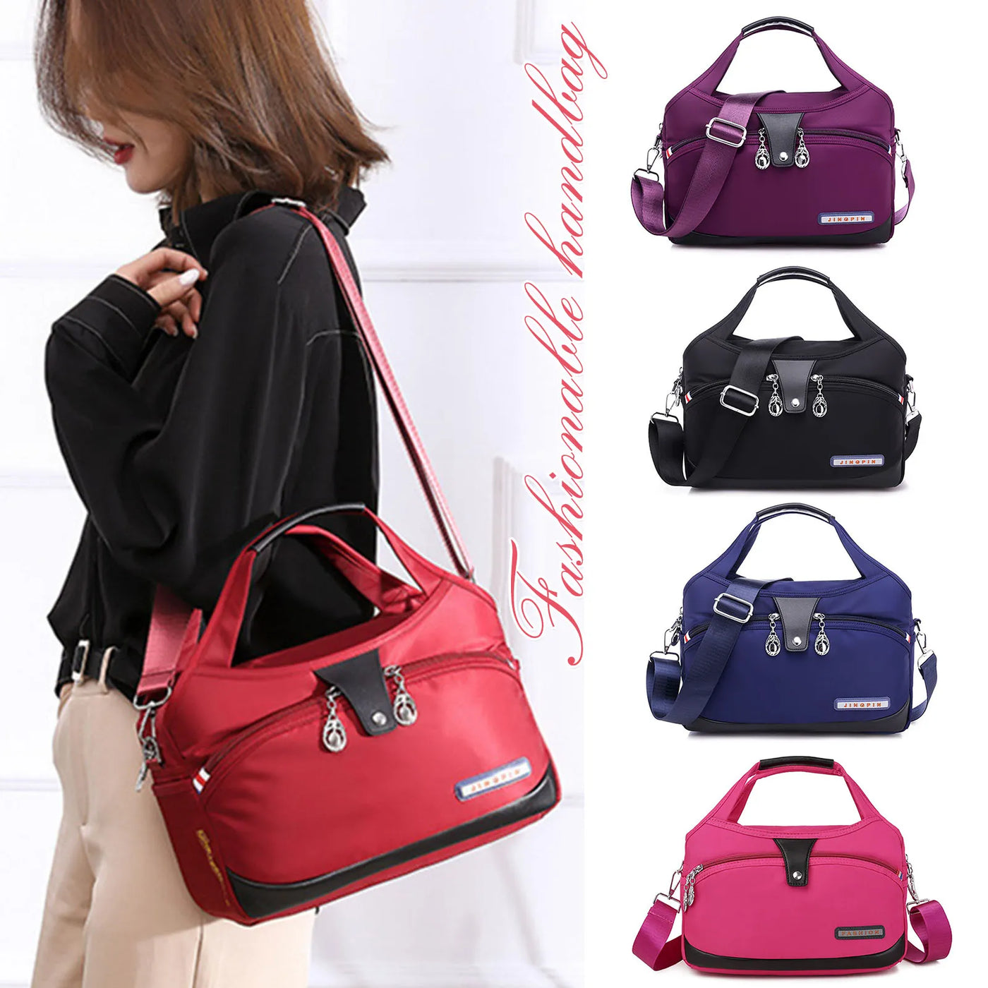 Charlotte™ - Fashion Stylish Anti-Theft Handbag