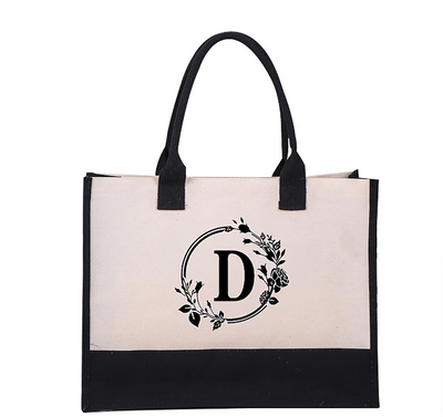 Remi™ - Letter Personalized Tote Bag