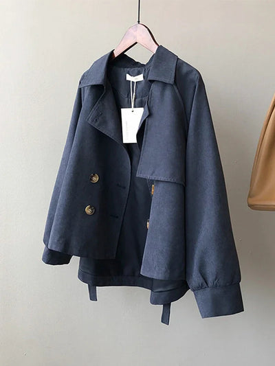 Harper™ - Comfortable Oversized Double Breasted Trench Coat