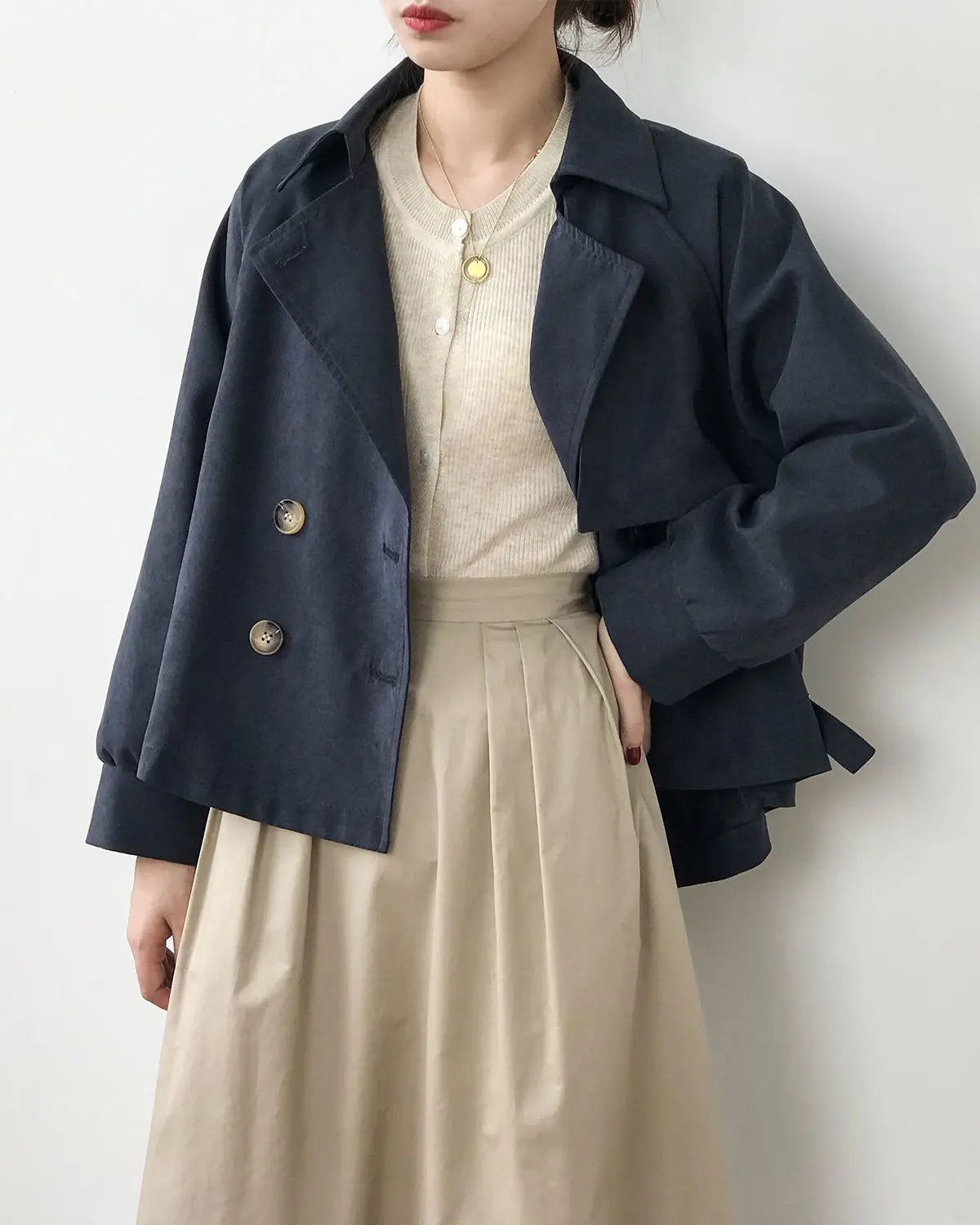 Harper™ - Comfortable Oversized Double Breasted Trench Coat