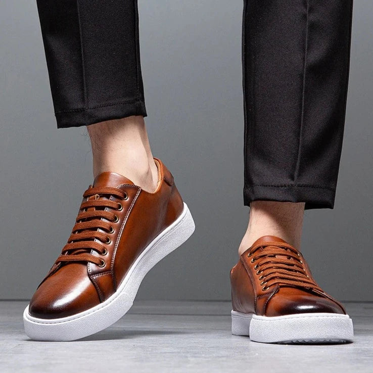 Franco™ - Comfortable Leather Sneaker