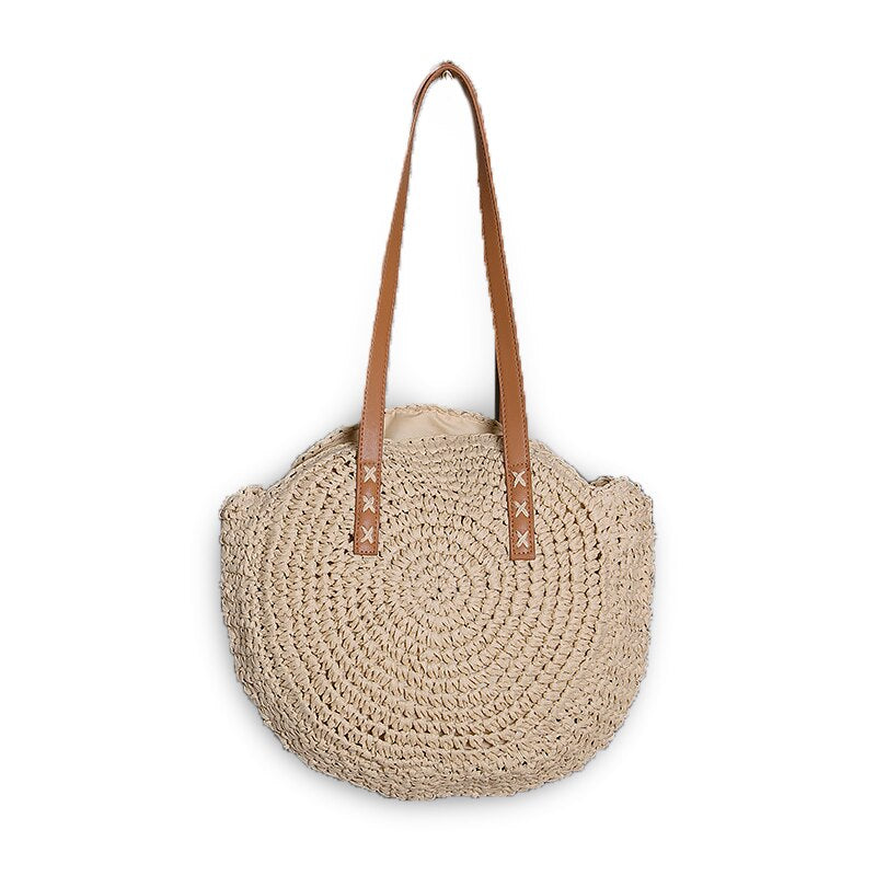 Bonnie™ - Handmade Multifunctional Straw Handbag