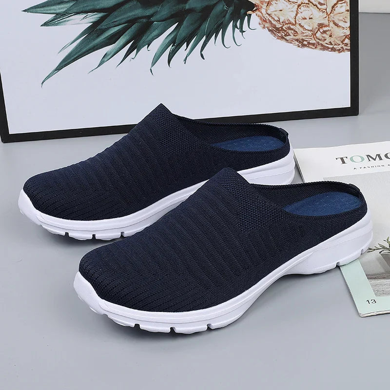 Breathable Comfortable Light Half Slippers For Men