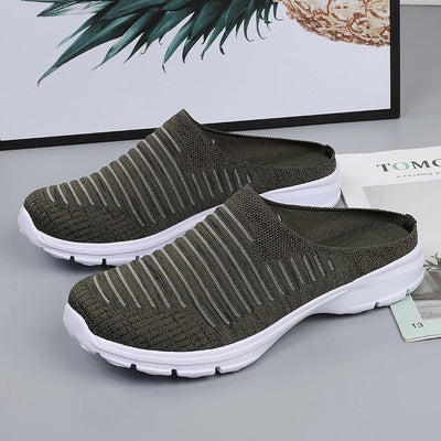 Breathable Comfortable Light Half Slippers For Men