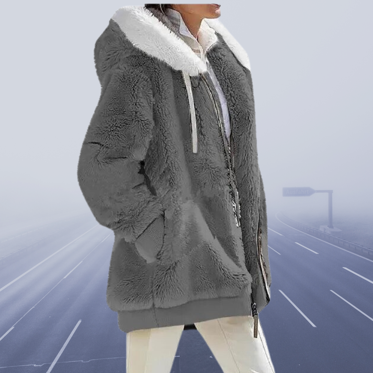 Rosie™ - Casual Warm Fleece Jacket