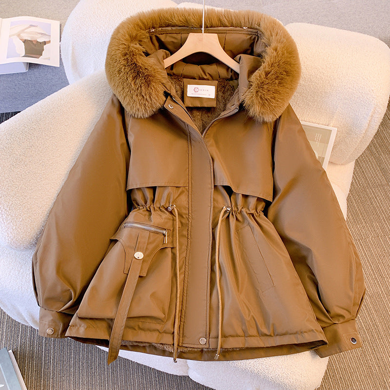 Florence™ - Elegant Fur Hooded Winter Coat