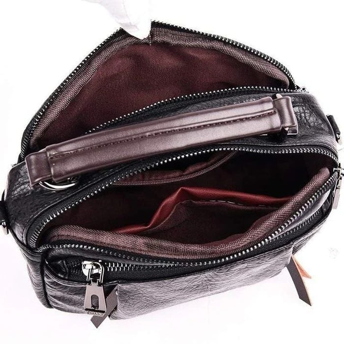 Evie™ - Handmade Multi Pocket Soft Leather Bag