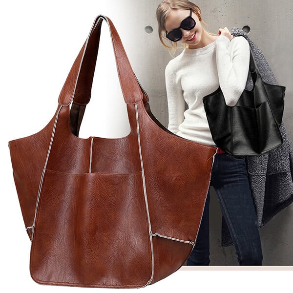 Josephine™ - Handmade Oversizes Leather Handbag