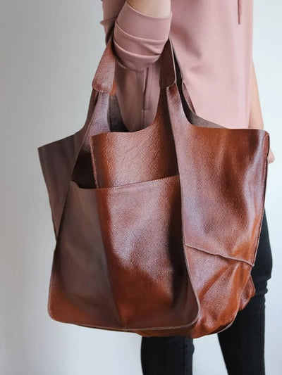 Josephine™ - Handmade Oversizes Leather Handbag