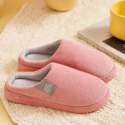 CloudWalk™ - Stylish Plush Warm Slippers