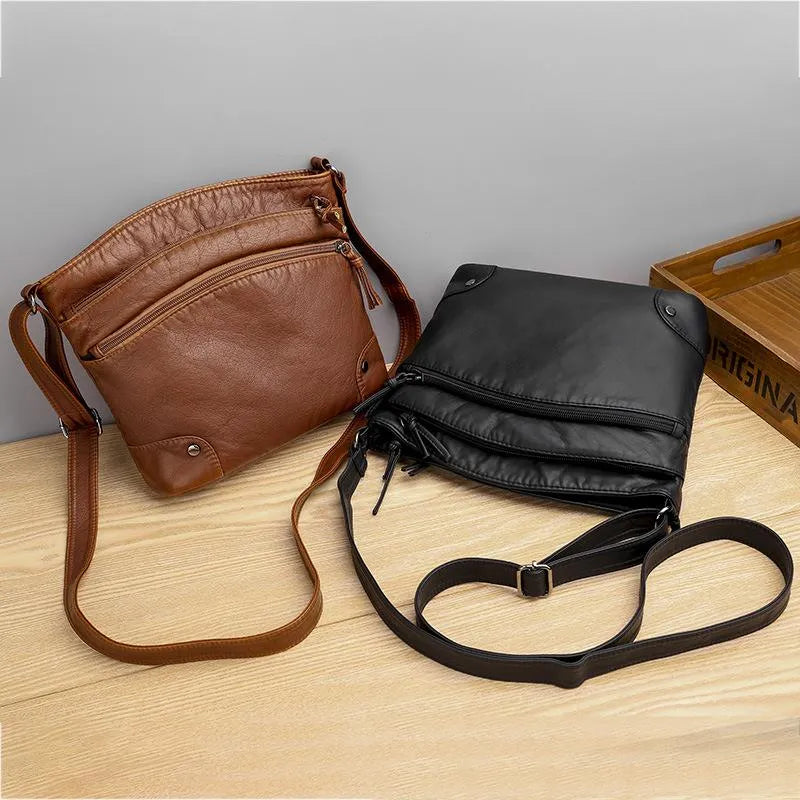 Agnethe™ - Leather Crossbody Bag