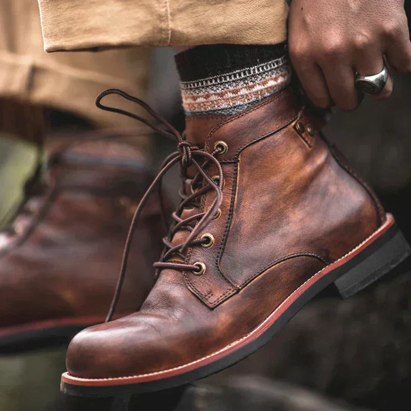 Hunter™ | Leather Men's Boots