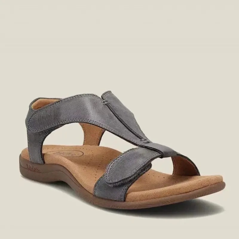 Harper™ - Adjustable Leather Orthopedic Sandals With Arch Support