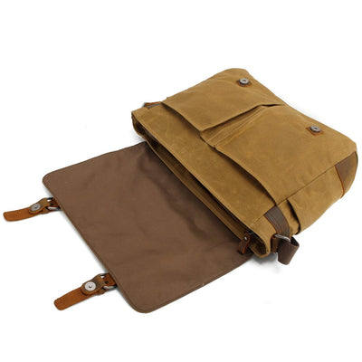 Canvas Laptop Messenger Bag | RENO